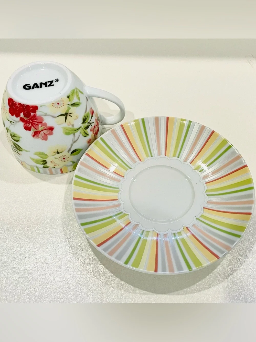 GANZ pastel floral